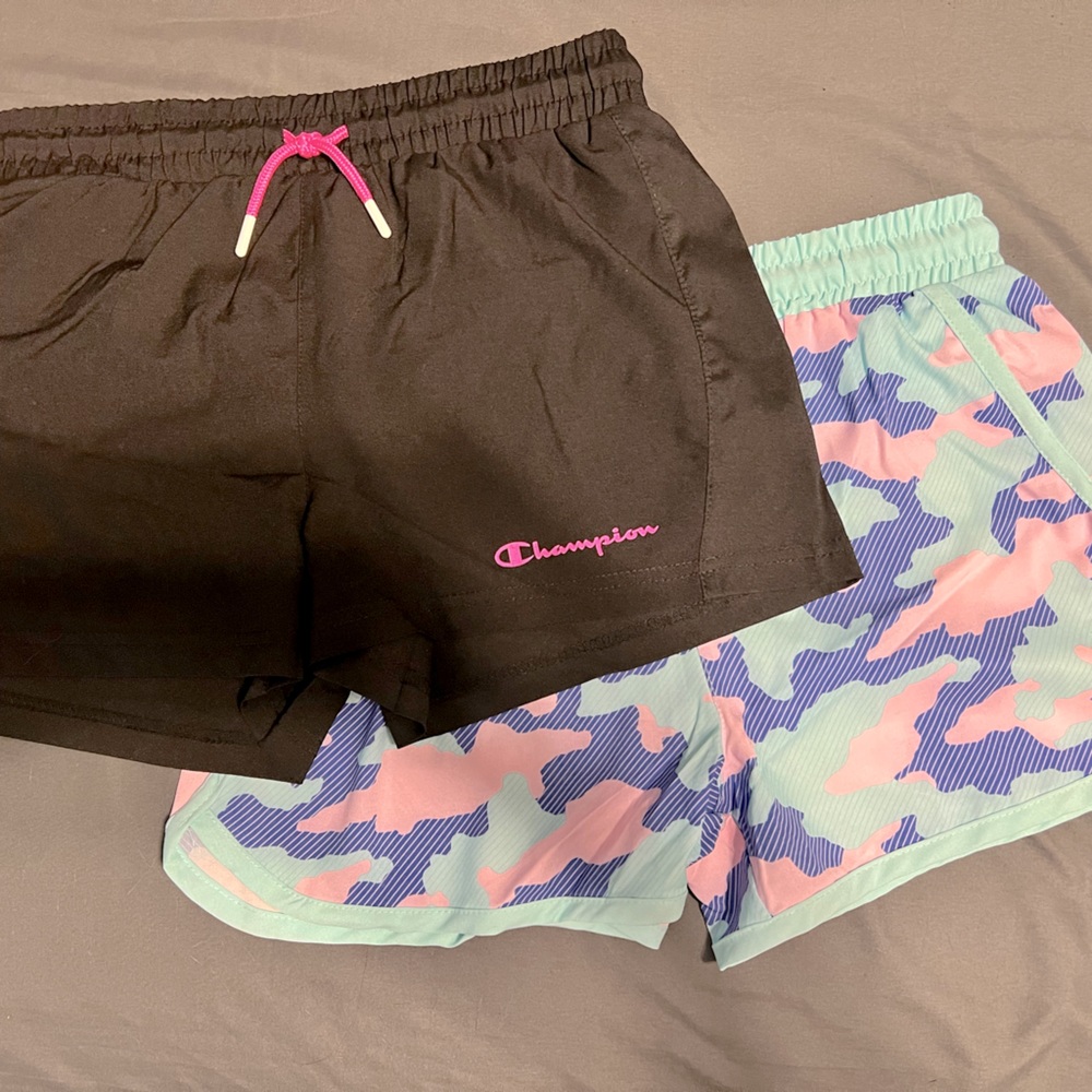 Champion girls 14/16 set of two shorts